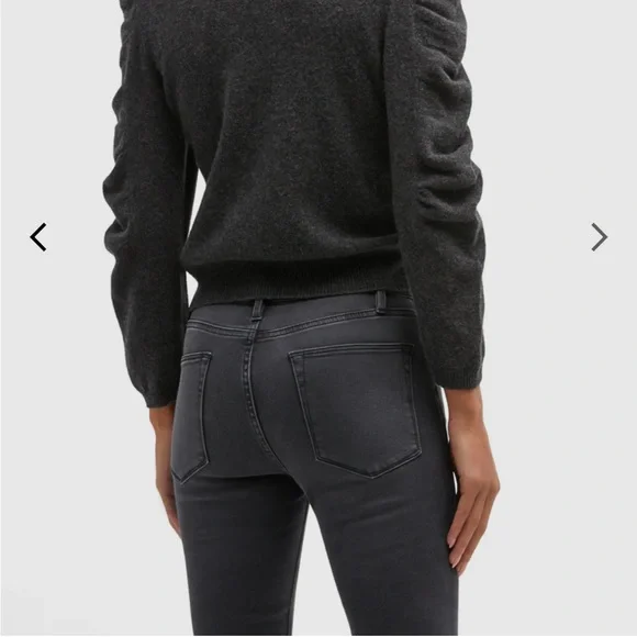 FRAME
Shirred-Sleeve Cashmere Sweater - Picture 9 of 9